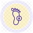 Energy footprint  Icon