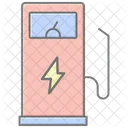 Energy Fuel Pump Lineal Color Icon Icon