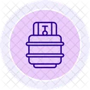 Energy Gas Tank Line Icon Icon