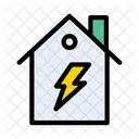 Energy House Power Icon