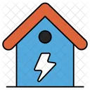 Energy House Energy Home Power House Icon