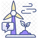 Energy Power Ecology Icon