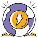 Energy Power Ecology Icon