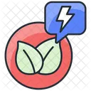 Energy Power Ecology Icon