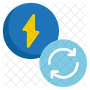 Energy Renewable Reuse Icon