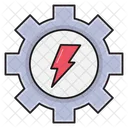 Energy Gear Power Icon