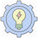 Energy Management Lineal Color Icon Icon