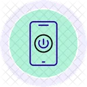 Energy Mobile Power Line Icon Icon