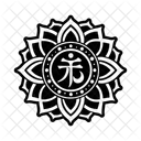 Energy Portal Mandala Symbol Icon