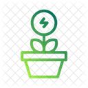 Ecology Energy Pot Icon