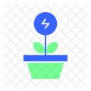 Ecology Energy Pot Icon