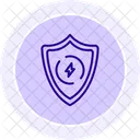 Energy Production Line Icon Icon