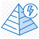 Energy pyramid  Icon