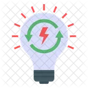 Power Recycling Energy Recycling Recycling Idea Icon