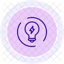 Energy Renewable Line Icon Icon