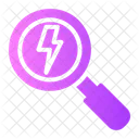 Energy Research Ecology Loupe Icon