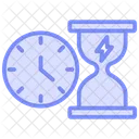 Energy Sand Clock Icon