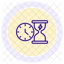 Energy Sand Clock Icon