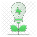 Energy Saving Green Icon