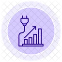 Energy saving analysis  Icon