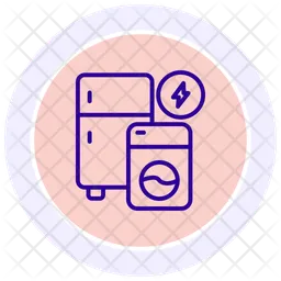 Energy saving appliance  Icon