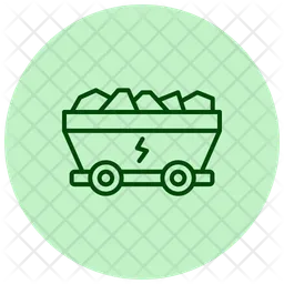 Energy saving coal  Icon