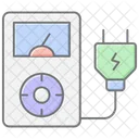 Energy Saving Electronics Lineal Color Icon Icon