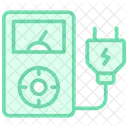 Energy Saving Electronics Duotone Line Icon Icon