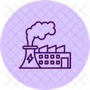 Energy Saving Factory Icon