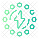 Energy Saving Cost Saving Ecology And Environtment Icon