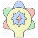 Energy Saving Innovations Lineal Color Icon Icon