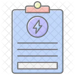 Energy saving plan  Icon