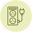 Energy Saving Socket Icon