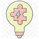 Energy Saving Solutions Lineal Color Icon Icon