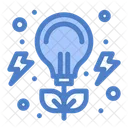 Energy Source Renewable Energy Energy Bulb Icon