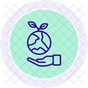 Energy Sustainability Line Icon Icon