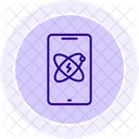 Energy Technology Line Icon Icon