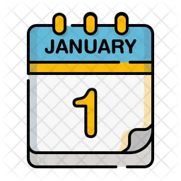 Enero 1  Icono