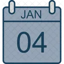 Calendario Fecha Dia Icon