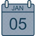 Calendario Fecha Dia Icon