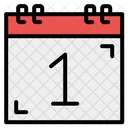 Enero Calendario Fecha Icon