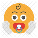 Enfant Emoji Mignon Icône