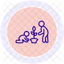 Jardinage Pour Enfants Enfants Jardinage Icône