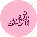 Jardinage Pour Enfants Enfants Jardinage Icône