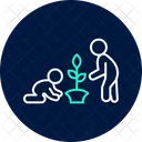 Jardinage Pour Enfants Enfants Jardinage Icône