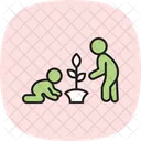 Jardinage Pour Enfants Icône