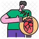 Cardiopatía  Icono