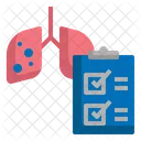 Enfermedad pulmonar  Icono