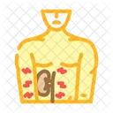Rinon Hombre Enfermedad Icono