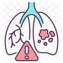 Respiratoria Enfermedad Condicion Icon